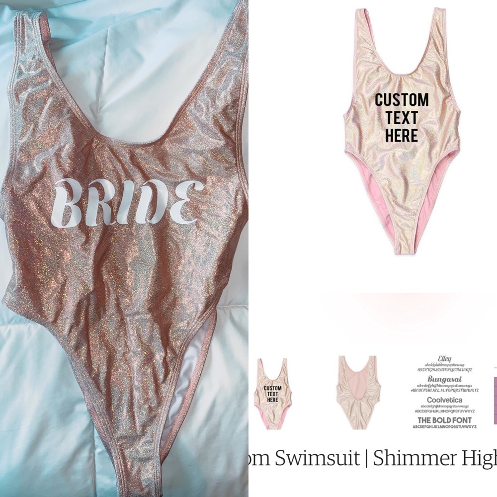 Bride one-piece